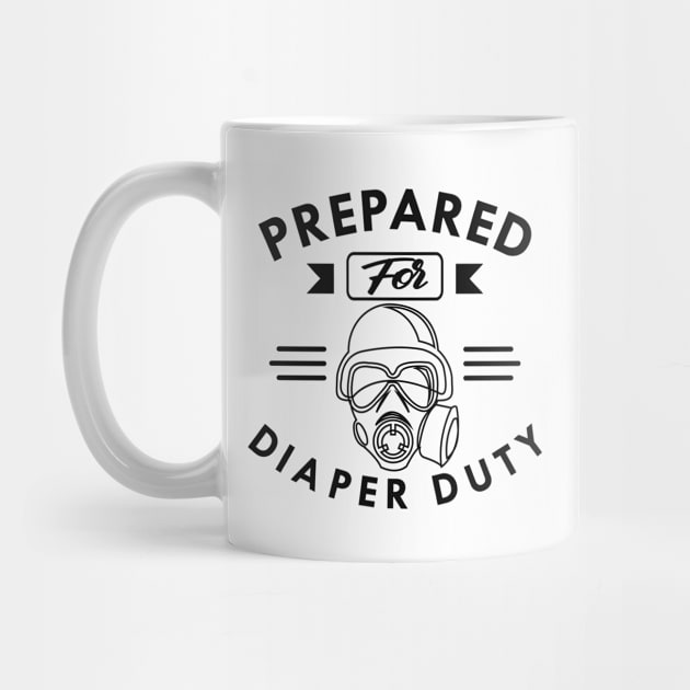 New Dad - Prepared for diaper duty by KC Happy Shop